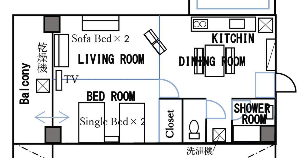 Holiday Homes Tsuboya 601 Naha Dış mekan fotoğraf
